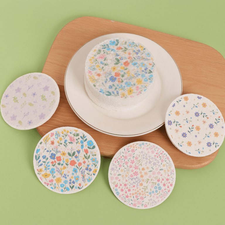 Custom Printed Compressed Wood Pulp Cellulose Sponge – Cartoons, Fruits ...